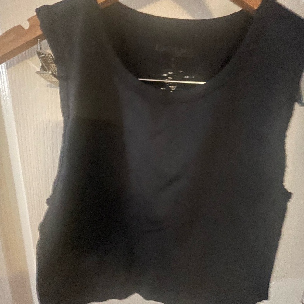 bebe Black Tank Top‎
